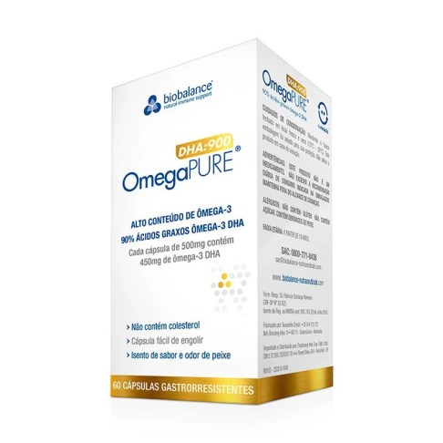 Comprar Omegapure DHA Biobalance | 500mg - 60 cápsulas com melhor preço