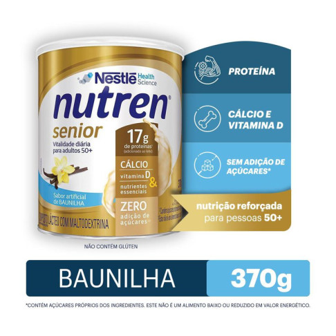 Comprar Nutren Senior | Baunilha - 370g com melhor preço