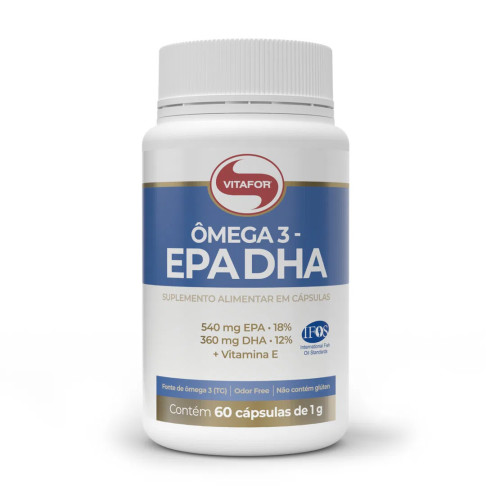 Comprar Ômega 3 EPA e DHA Vitafor | 1000mg - 60 cápsulas com melhor preço