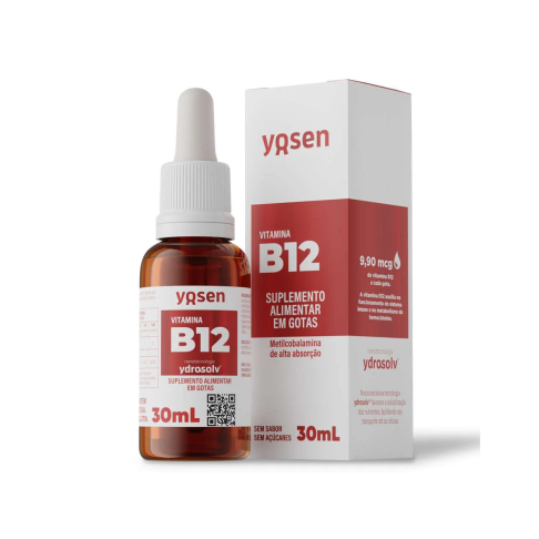 Comprar Vitamina B12 em Gotas Ydrosolv - 30ml com melhor preço